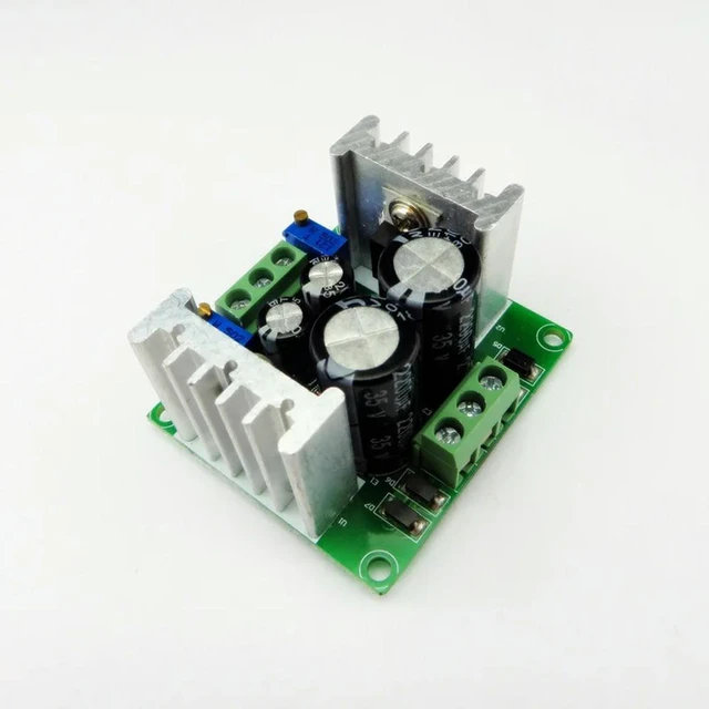 Alt view image 4 of 4 - AC-DC Adjustable Converter Front-stage Positive Negative Rectifier Filter Board OP Amplifier Regulator Power Supply Module LM317