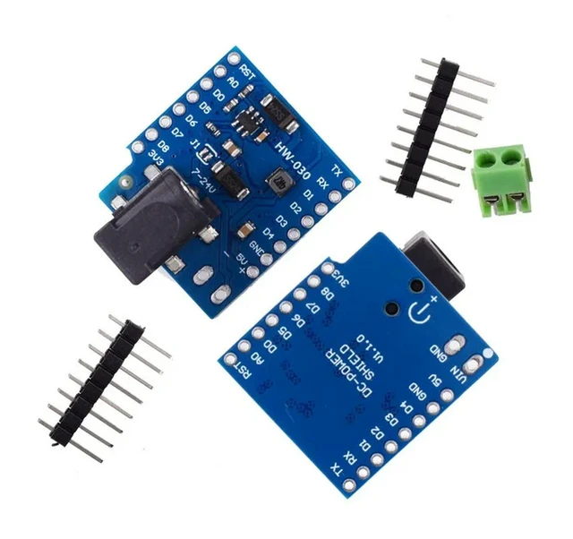 Alt view image 4 of 6 - 7-24V Mini Development Board DC Power Supply Shield Module V1.1.0 for Wemos D1