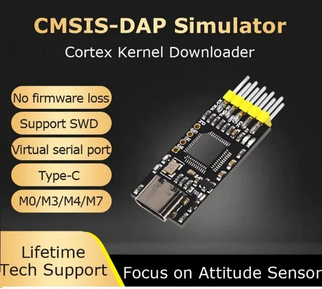 Alt view image 4 of 6 - STM32 Develops DAP Downloader Module Cs Debugger Keil SWD/Serial port Tool Accessories