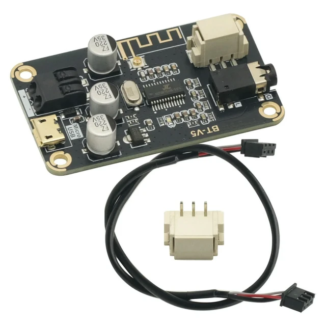 Alt view image 3 of 4 - MP3 Bluetooth Decoder Board 4.2 Audio Receiver Module DIY Speaker Amplifier Modified Car