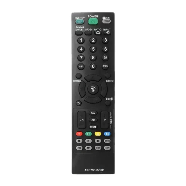 Alt view image 4 of 6 - AKB73655802 IR TV Remote Control for TV AKB73655861 32CS460 32LS3400 32LS3450 32LS3500 32LS5600 32LT360C 37LS5600 37LT360C