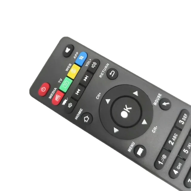 Alt view image 6 of 6 - Easy Replacement Remote Control Android TV Box For Audio player CS918 Q7 Q8 V88 V99