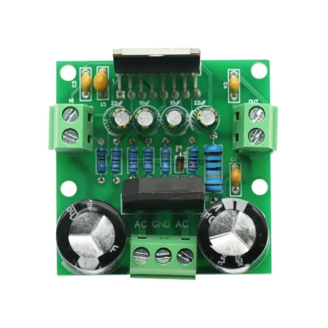 Alt view image 6 of 6 - 100W Digital Power Amplifier Board TDA7294 High Power Dual 12-32V Single Channel Audio Amplifier Module for DIY Speaker