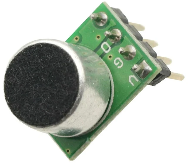 Alt view image 5 of 6 - MAX9812L Voice Module Electret Amplifier Module Microphone Preamplifier Module DC 3.3-5.5V