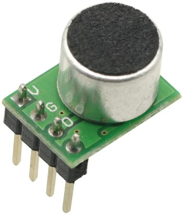 Alt view image 6 of 6 - MAX9812L Voice Module Electret Amplifier Module Microphone Preamplifier Module DC 3.3-5.5V
