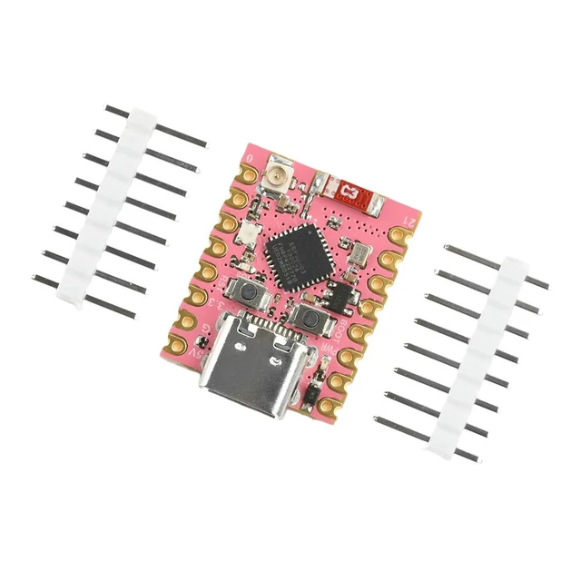 Alt view image 5 of 6 - ESP32-C3 Super Mini Plus Development Board Bluetooth 5.0 ESP32 C3 Super mini V2.0 Red ESP Development Board