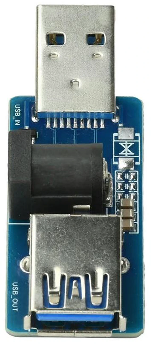 Alt view image 4 of 6 - Power Supply Enhancement Module USB Power Splitter With DC Power Supply External Load USB Connected 5V
