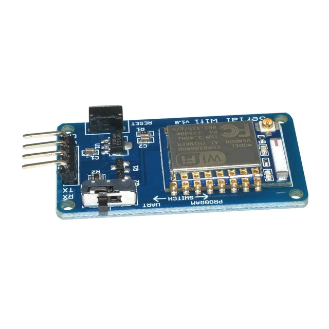 Alt view image 5 of 6 - CH340 USB to ESP8266 ESP-07 Module Built-in Antenna to TTL Driver Module Development Board Module