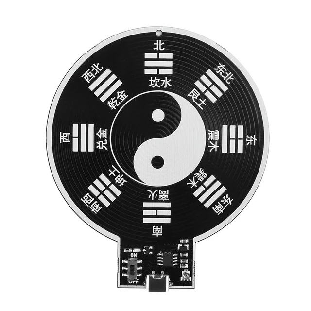 Alt view image 4 of 6 - DC 5V Type C Schumann Wave Generator 7.83Hz Low Frequency Pulse Signal Generator Interface With Switch Signal Generator