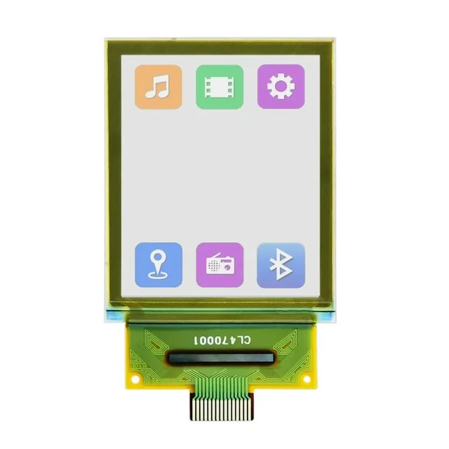 Alt view image 4 of 6 - 1.5" Color OLED Transparent Screen 128*64 Display LD7318 Driver SPI Interface