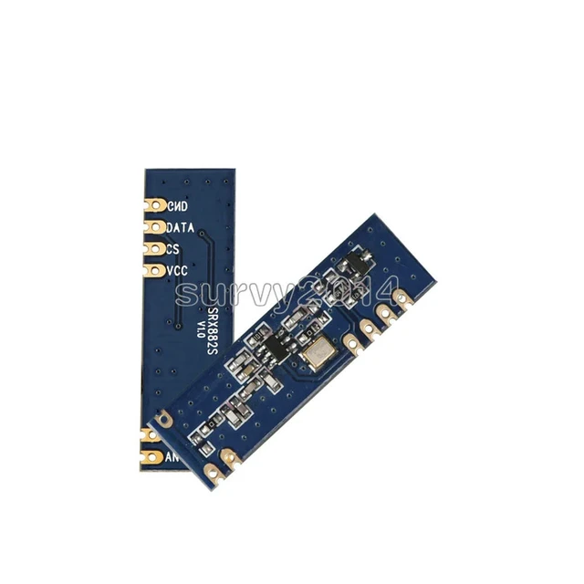 Alt view image 6 of 6 - 433MHz 100 Meters Module Kit ASK Transmitter STX882 + ASK Receiver SRX882 + 2Pcs Copper Spring Antenna