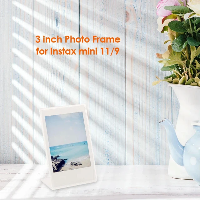 Alt view image 4 of 6 - Acrylic Mini Photo Frame Mini Instant Photo Frame Mini Photo Picture Frame for Fujifilm for Instax Mini 11/9 Instant Camera Film