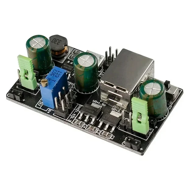 Alt view image 6 of 6 - 5V Bread board Power Supply Module adjustable power supply dual output DC voltage regulator Android interface USB Bread Board