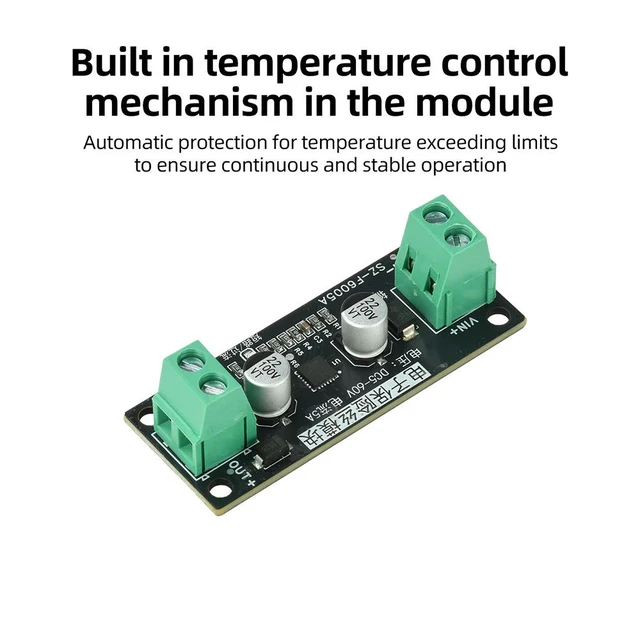 Alt view image 5 of 6 - DC 560V 5A Circuit Protection Modules Electronic Fuse Module Short-Circuit Surge Overcurrent Protection