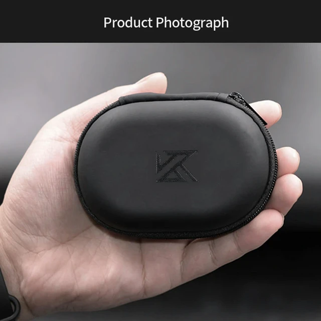 Alt view image 6 of 6 - Earphones Bag Organizer PU Wired Earbuds Protective Case Universal