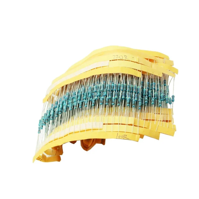 Alt view image 4 of 6 - Total 600pcs 1/4w Resistance 1% l Film Resistor Bag 30 kinds Each 20pcs For Module Board