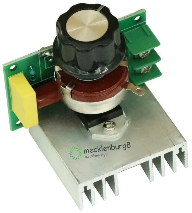 Alt view image 5 of 6 - AC220V 3800W imported scr Thyristor power electronic light controller voltage motor regulator speed silicon For Board
