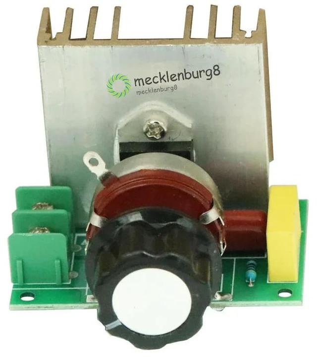 Alt view image 6 of 6 - AC220V 3800W imported scr Thyristor power electronic light controller voltage motor regulator speed silicon For Board