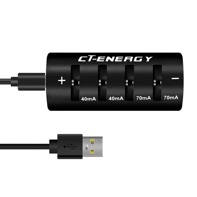 Alt view image 4 of 6 - USB high-capacity button fast charge compatible with LIR2032.LIR2025 LIR2016 ML2032 LIR2032H Multi-Type
