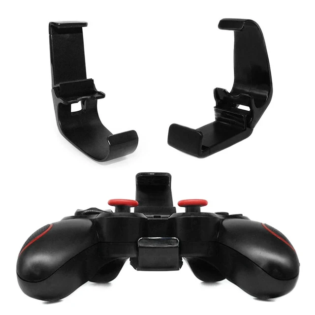 Alt view image 5 of 6 - Controller Mobile Phone Holder Adjustable Controller Phone Mount Clip for Gamepad Compatible for Android & iOS