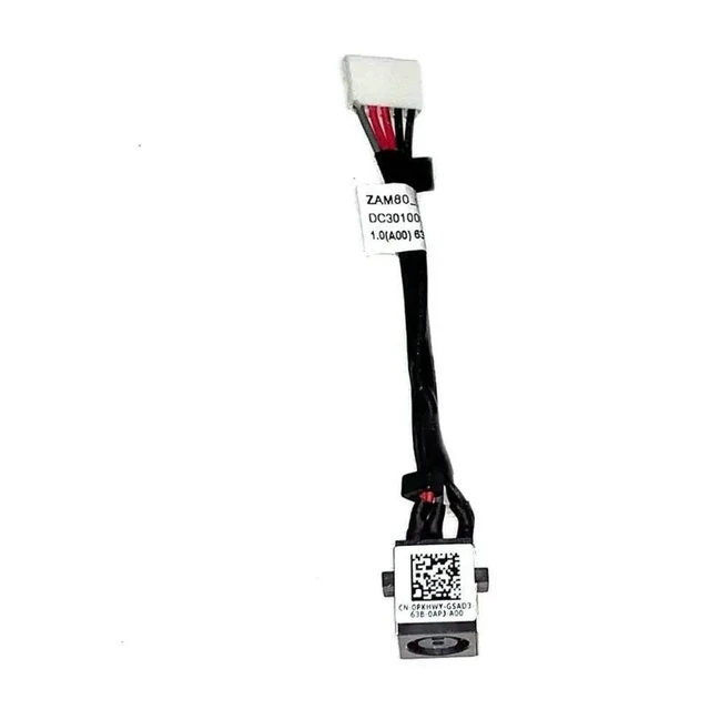 Alt view image 3 of 4 - For latitude e5550 power charging interface power head 0pkhwy dc30100qo00