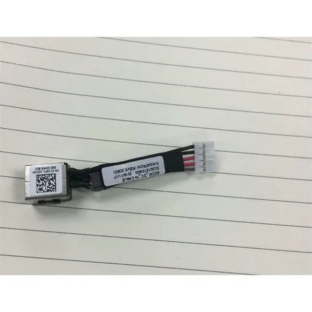 Alt view image 4 of 4 - For latitude 5500 e5501 p3540 p3541 charging port power jack power head