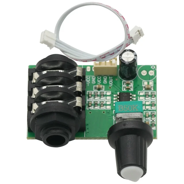 Alt view image 6 of 6 - TL072 Op Amp High Impedance Preamplifier Preamp Pre-amplifier Board Module