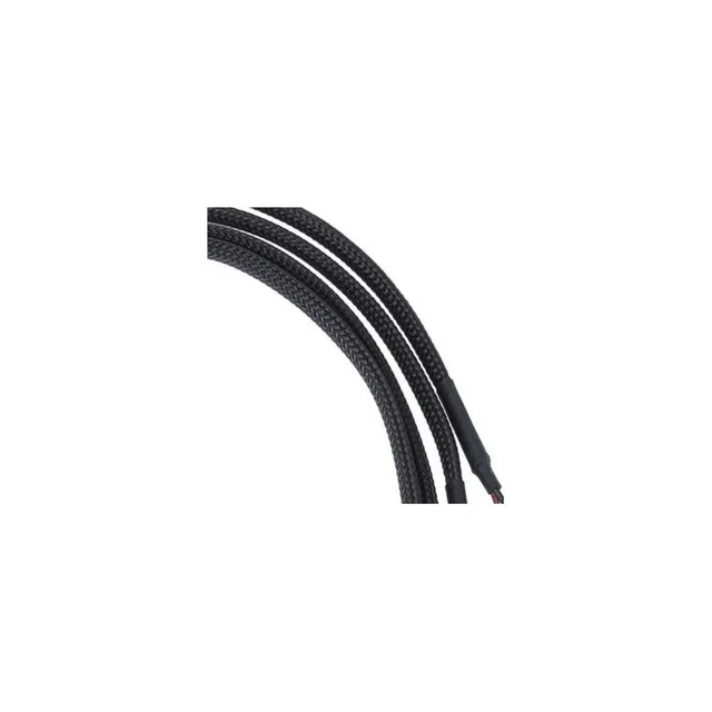 Alt view image 4 of 6 - 4Pin IDE for Molex To 4-Port 3Pin/4Pin Power Supply Cable Black Sleeved Plug Cooler Wire Fan Adapter Power Splitter Cable for PC