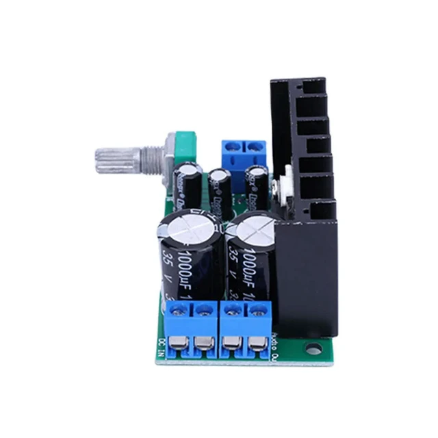 Alt view image 6 of 6 - TDA2050 Mono Audio Power Amplifier Board 10-100W Audio Amplifier Module 1-Channel Stereo Power Amplifier DC/AC 12-24V
