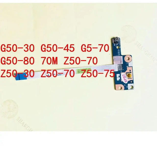 Alt view image 4 of 4 - Power Switch Button Board Cable for Z50 G50-30 45 G50-70 80 70M Z50-70