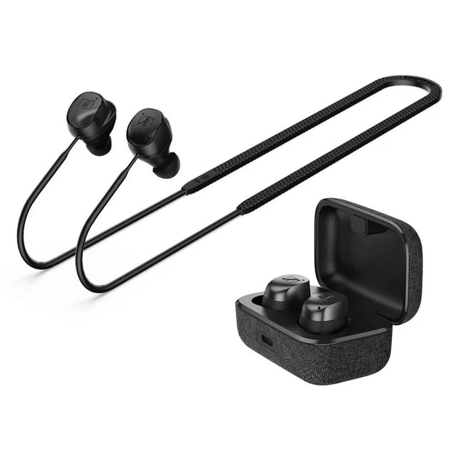 Alt view image 6 of 6 - Silicone Headphone Neck Strap Soft Headphone Neck Strap Earphone Lanyard for Sennheiser Momentum True 3