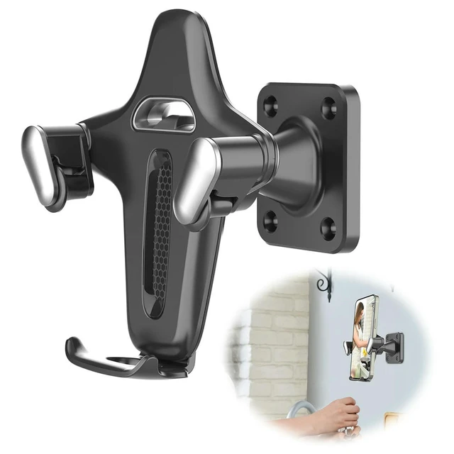 Alt view image 4 of 6 - Shower Phone Holder Fit 4.7-7.2 Inch phone Mobile Cell Phone Holder for Shower Mirror Kitchen Window & Bathroom
