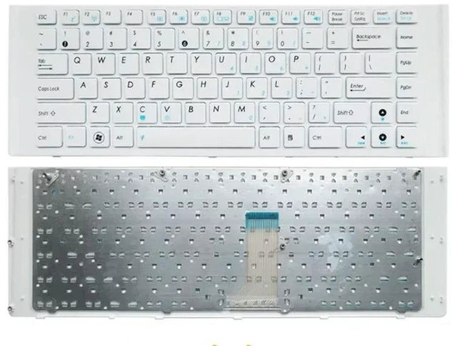 Alt view image 4 of 6 - Laptop Keyboard for A40D A40I A40E A40EN A40JN A40J A40 white US Layout