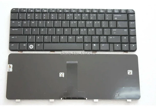 Alt view image 3 of 4 - Laptop Keyboard for DV4-1000 dv4t-1400 dv4t-1500 Black US Layout