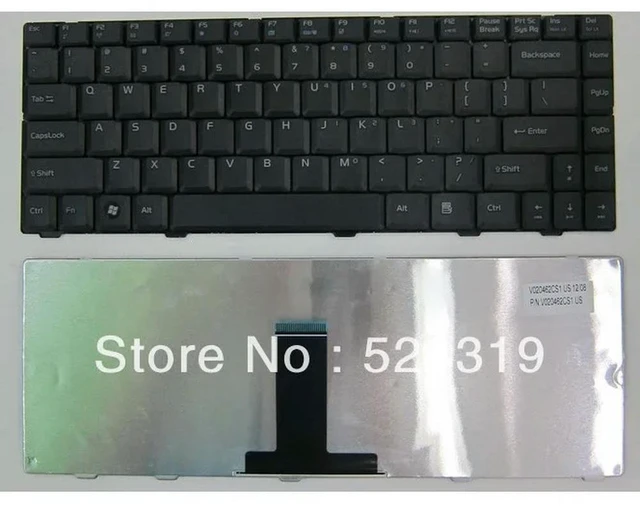 Alt view image 3 of 4 - Laptop Keyboard for F81E F81S F81SE F83V F83T F83CR F83E F83SE US Layout