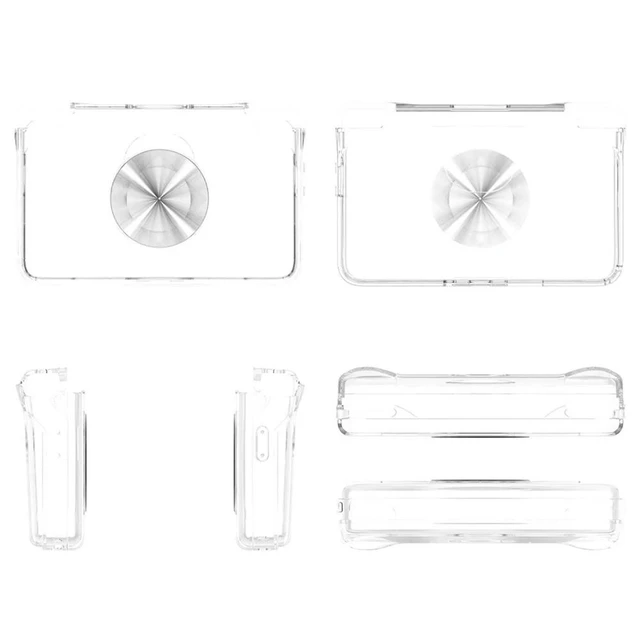 Alt view image 4 of 6 - Clear TPU Cover Anti-Scratch Drop-Proof Game Console Case Cover Waterproof Compatible for Retroid Pocket Flip 2