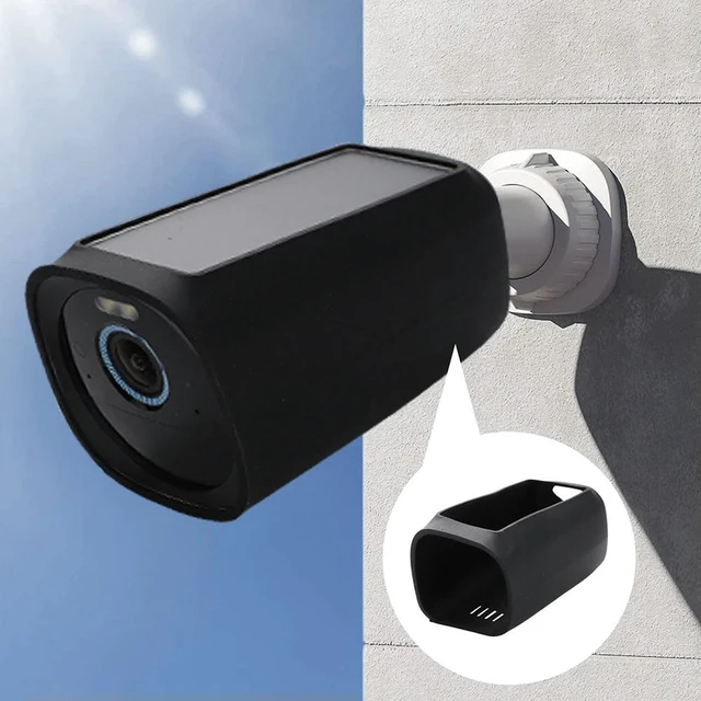 Alt view image 5 of 6 - 2/3/4/6Pcs Protective Skin Anti-fall Silicone Camera Protective Case Waterproof Anti-scratch for Eufycam S330 Eufycam 3