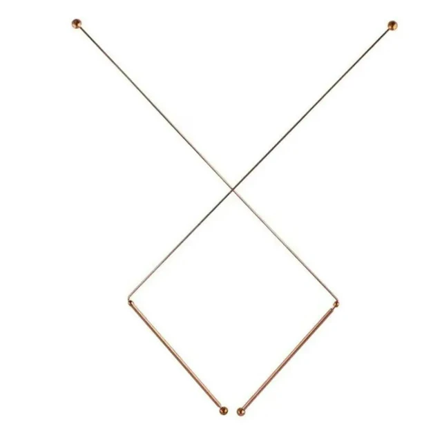 Alt view image 6 of 6 - Positioning Rod For Copper l Detector For Water Treasure Finding Tools Divination Searching Detector Probing Rod