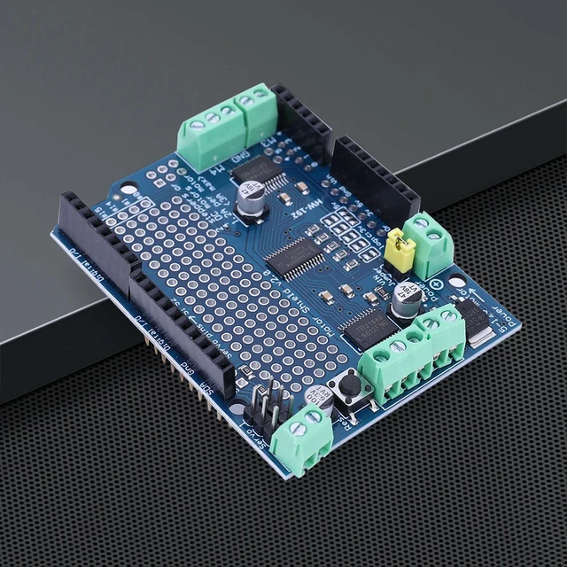 Alt view image 6 of 6 - DC Stepper Motor for SERVO Drive Module Shield V2 DC Stepper Motor Module Board TB6612 for Robot Mega R3