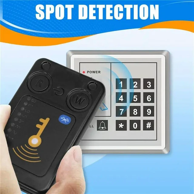 Alt view image 6 of 6 - RFID Chip Reader ISO14443 Key Detection EM125KHZ IC 13.56Mhz Badge Decode RFID Emulator Support Clone Card