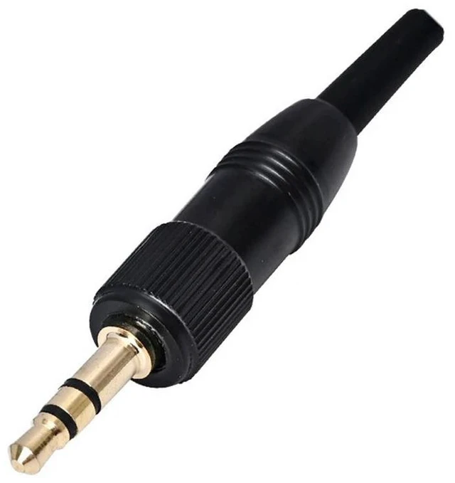 Alt view image 5 of 6 - 10Pcs 3.5Mm Stereo Screw Locking Audio Lock Connector For Sennheiser For Nady Audio2000s Mic Spare Plug Adapter
