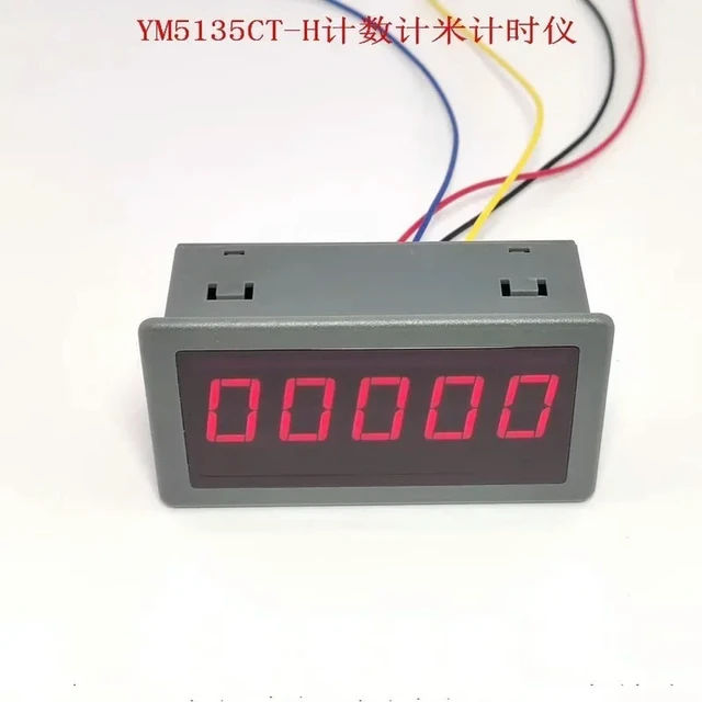 Alt view image 4 of 6 - DC 5V 0.56" Red LED Digital Counter Meter Count Timer Timing Three Function Module For
