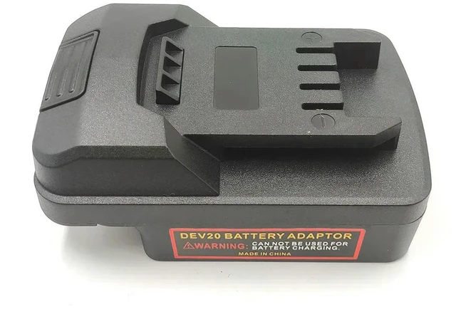 Alt view image 5 of 6 - For Devon 20V Lithium Ion Batteries for Parkside 20V Lithium Ion Power Tools Electric Drills Adapter Converter