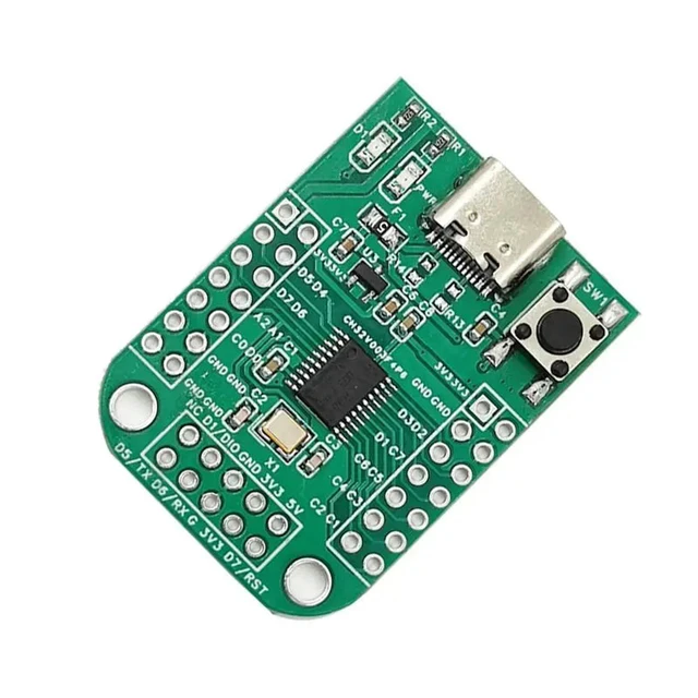 Alt view image 5 of 6 - CH32V003 Development Board CH32V003F4P6 MCU Qingke RISC-V2A 1-Wire SDI System Main Frequency 48Mhz WCH