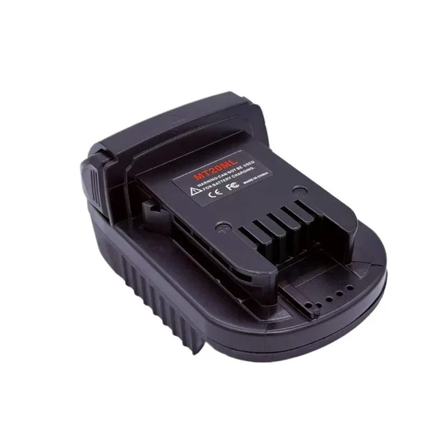 Alt view image 4 of 6 - ALASICKA MT20ML Adapter for Makita 18V Li-ion BL1830 BL1860 BL1815 Convert To for Milwaukee 18V M18 Cordless Power Tool