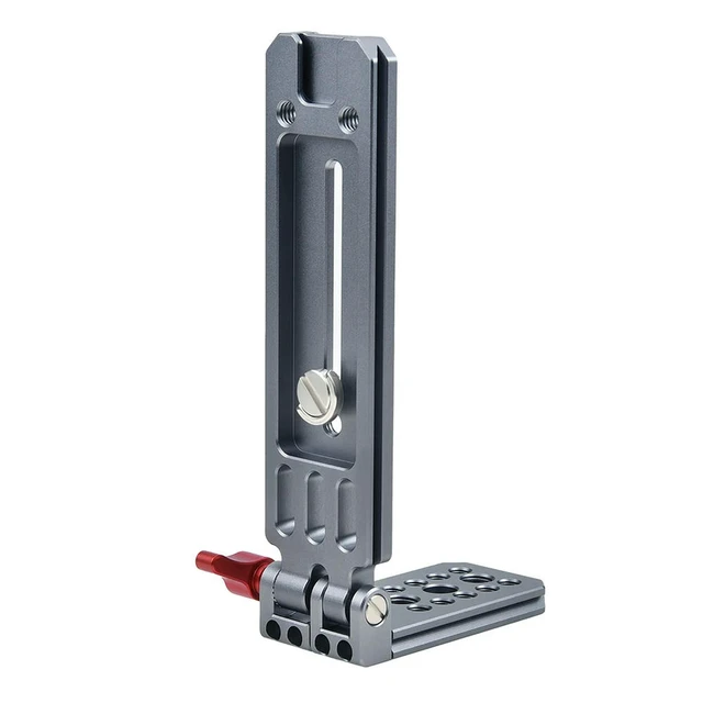 Alt view image 4 of 6 - Universal Quick Release Plate Vertical Horizontal Switching L-Shape Mount Plate Compatible with Arca for Fuji