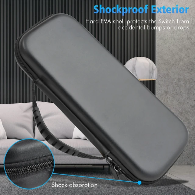 Alt view image 5 of 6 - Protective Travel Case Carry Case Hand Bag Anti-Fall for ROG Ally Console Accessories