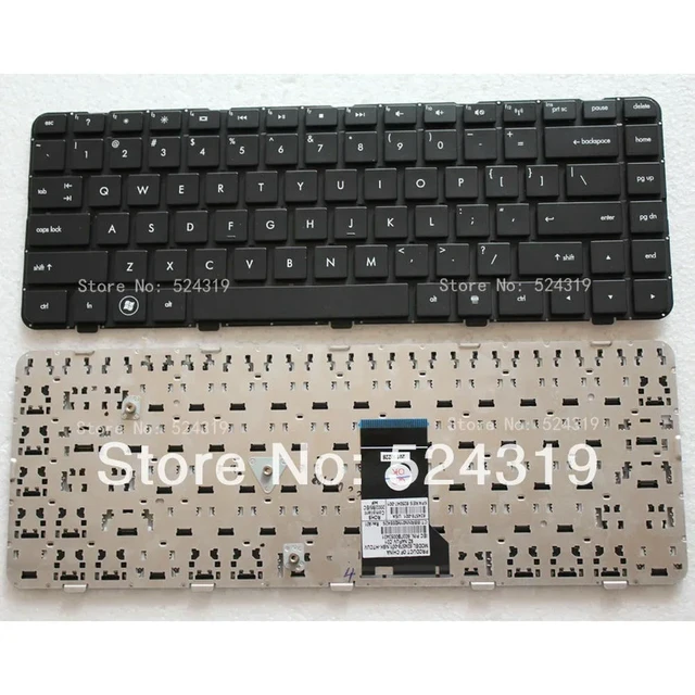Alt view image 3 of 4 - Laptop Keyboard for DM4 DM4-1000 DV5-2000 DV5-2060 Without Frame US Layout
