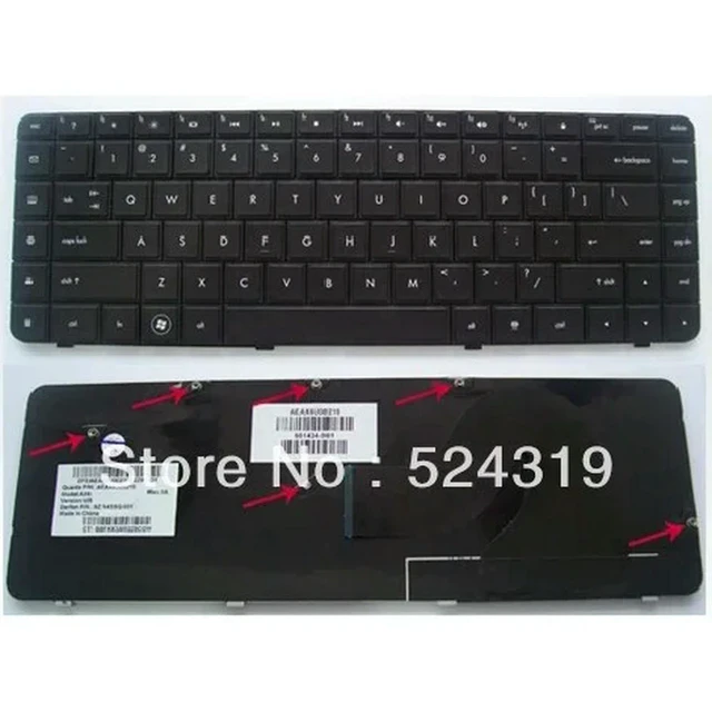 Alt view image 3 of 4 - Laptop Keyboard for G56 G62 G56-100 US Layout