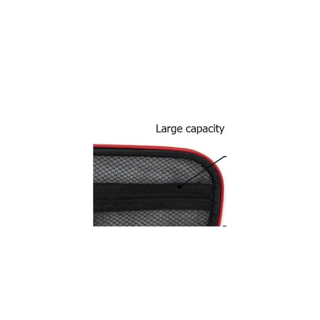 Alt view image 4 of 4 - Gamepad Protective Carrying Case for NS Hori Large Capacity Gamepad Pouch Data Cable 2-way Zipper Bag